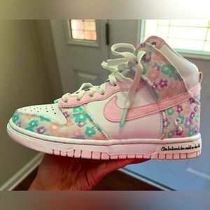 New, Doernbecher Macey, Nike Dunk High, Size 7 Women’s